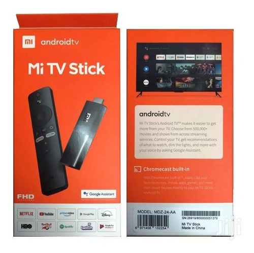 Tv Box Xiaomi Mi Tv Stick, Full Hd, Wi-fi E Bluetooth Global