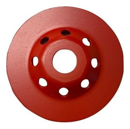 Muela Copa Disco Diamantada Doble Astra 115mm Guiller Md371 Color Rojo
