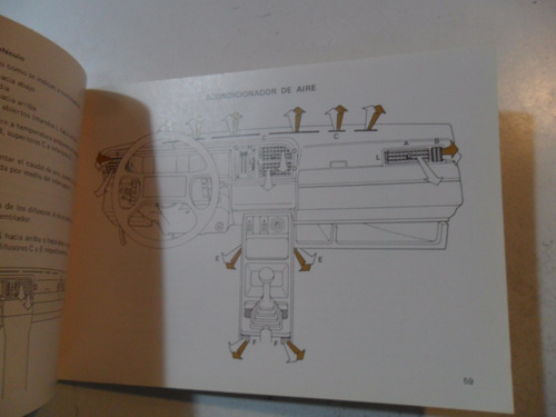 Fiat Regatta 1987 1988 Manual Instrucciones S Sc Y 2000 (Usado)