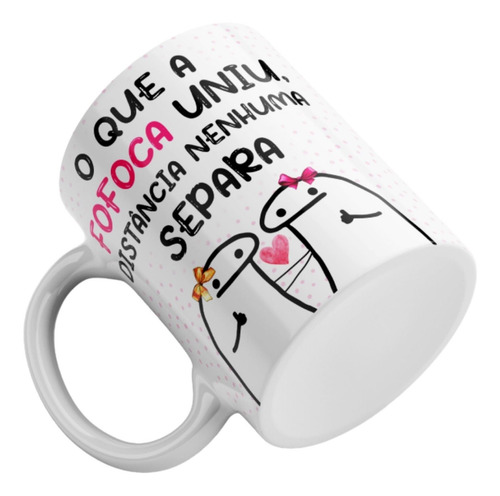 Imagem 5 de 7 de Caneca Flork Meme Fofoca Sempre Amigas Kit Chinelo E Bombom