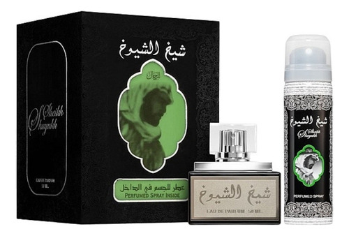Lattafa Sheikh Al Shuyukh Est Edp 50ml+des50ml Silk Perfumes