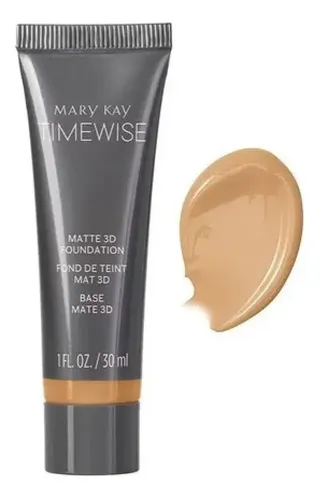 Timewise 3d Base Acabamento Matte Beige W160 30ml Mary Kay
