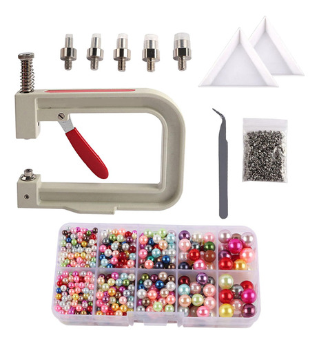 Ferramenta De Fixação Manual De Pérolas, Multicolorido