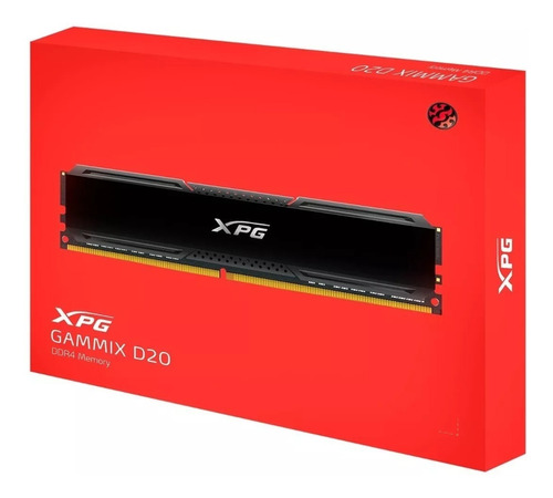 Memoria Gamer Adata Xpg  D20 Ddr4 16gb 3200mhz Intel Amd