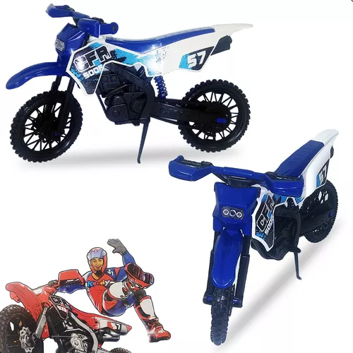 Brinquedo Kit 3 Motos Corrida Trilha Presente Infantil Menino - Escorrega o  Preço