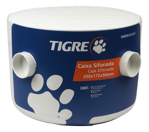 Caixa De Esgoto Sifonada Tigre 250x172x50mm 