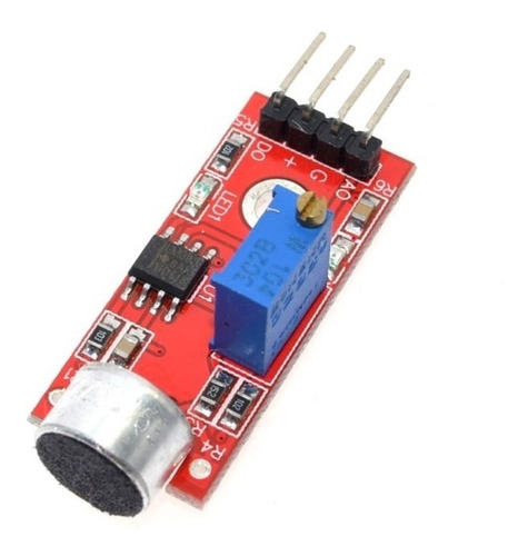 Imagen 3 de 6 de Micrófono De Alta Sensibilidad Para Arduino