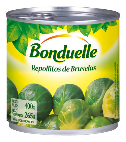 Repollitos De Bruselas Bonduelle 400 Gr. Francia