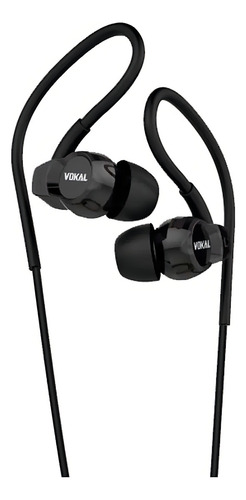 Fone De Ouvido In-ear Vokal E20 Preto C/ Microfone