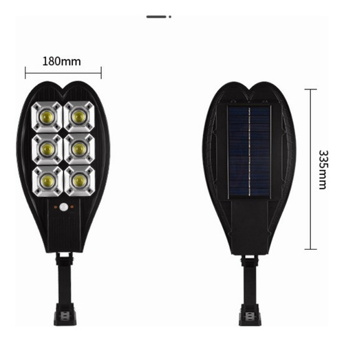 N 700w Luminária Sensor Solar Refletor Led Poste Rua Parede