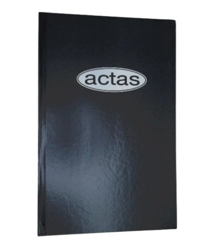 Libro De Actas Rab Negro 2224/l 200 Pags 22 X 35 Cm