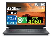 Comprar Dell G15 Core I7 13th 32gb Ddr5 1tb Ssd Rtx 4060 8gb Fhd