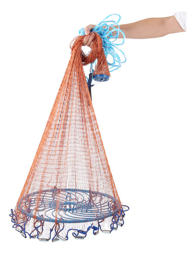 Rede De Fundição, Disco Voador, 240 Cm, Pesca, Mão De Alta R