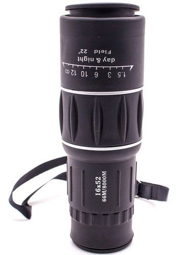 Monóculo 16x52 66/800 Profissional Tático Luneta Telescópio