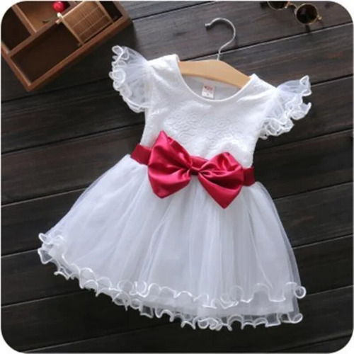 Vestido De Manga Larga Para Niña De 0 A 2 Años, A La Moda, F