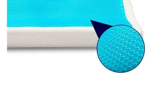 Almohada Cervical Anti Arruga Gel Viscoelastico Bambu 