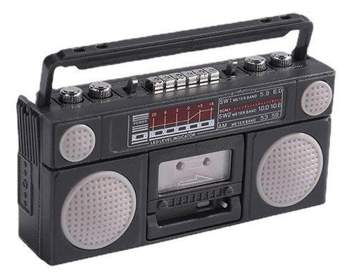 Grabador De Gramófono Realista, Tocadiscos De Casete, Gris