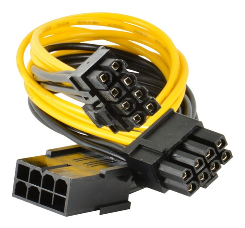 Imagen 1 de 5 de Pcie Splitter Adaptador 8 Pines A 6+2 Mineria Reforz Gaming