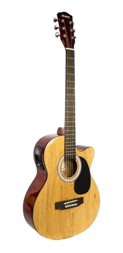 Imagen 1 de 3 de Guitarra electroacústica RMC Montana natural