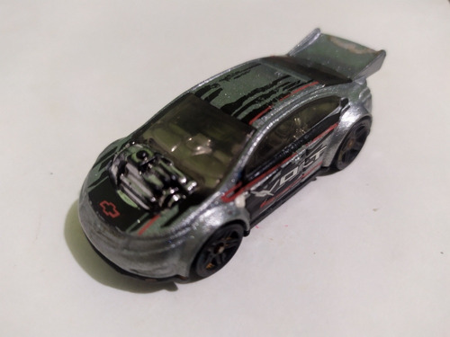 Hot Wheels - Super Volt Gray Gris 2014 Mattel Toy Car 
