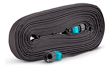 Manguera De Jardín Gilmour Flat Soaker Black 50 Pies, 50 (50