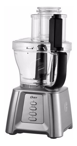 Multiprocesadora 550w Oster 4263 2 Lts Premium 4 Tazas Acero Color Plateado