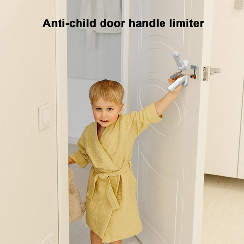 Puerta Protectora De Dedos Para Niños Cerradura De Palanca D