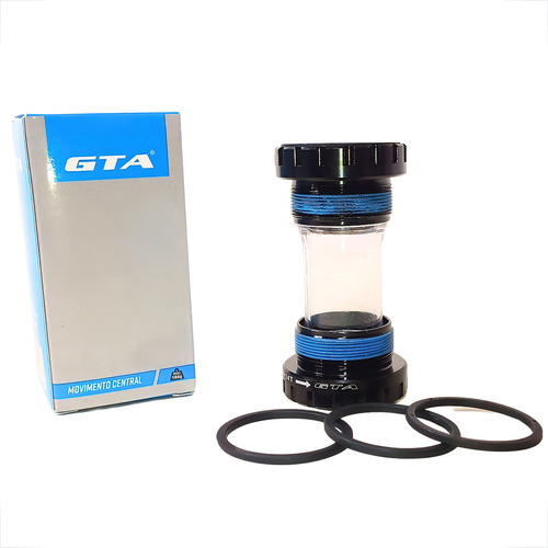 Movimento Central Integrado Gta Hollowtech Bike Mtb Tipo Bb52 Rolamento Selado 68x73mm