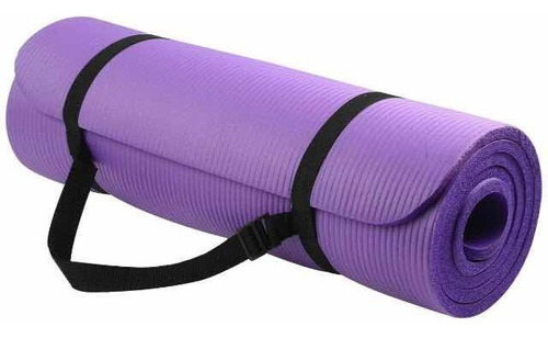 Tapete Personal Yoga Home Gym Pilates Fitness 10mm 180x60cm