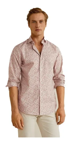 Mango camisa flores sale