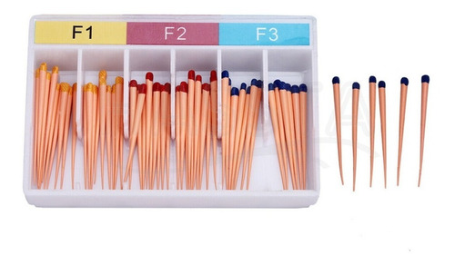 Caja Kit F1 F2 F3 Puntas Gutapercha -scii