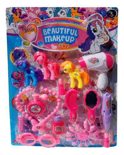 Juguete Maquillaje Set Belleza Niñas Cosméticos Juego