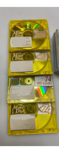 Md 6 Mini Disc 74 M Sem Capa (gravados) Recordable (usado) (Usado)