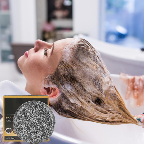 Neroyaner Ginger Soap Black Soap Para Cabelos Grisalhos 3