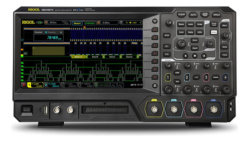 Rigol Mso5074 - Osciloscopio De Senal Digital/mixta De Cuatr