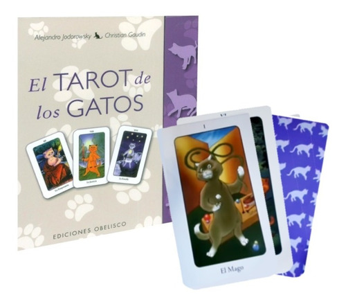 El Tarot De Los Gatos  Libro Tarot + Cartas 