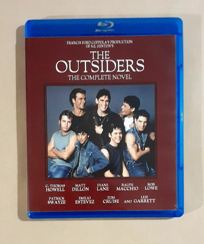 The Outsiders ( Los Marginados - Coppola ) Blu-ray Original