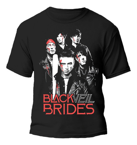 Remera Black Veil Brides Diseños 100% Algodón