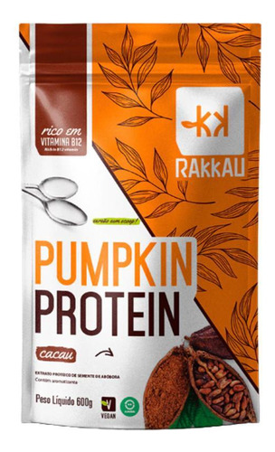 Pumpkin Protein Cacau Vegana Rakkau 600g