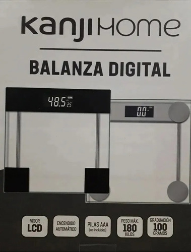Imagen 7 de 10 de Balanza Digital De Baño Kanjihome P2004 Automática