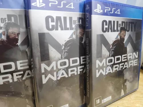 Jogo Call Of Duty Modern Warfare - PS4, mídia física em português - Limmax