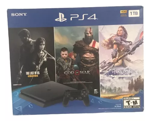 Caixa Vazia Playstation 4 Slim Ps4 - Black Games