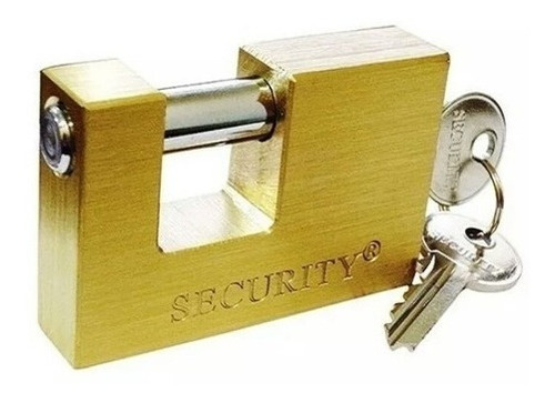 Candado Anticizalla Security 90mm 3 Llaves