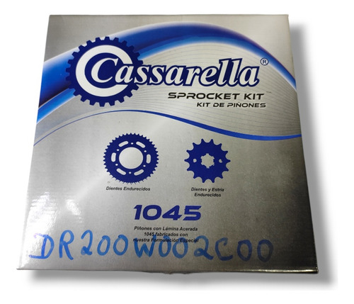 Kit Corona+ Piñon 15/45 Cassarella Dr 200 Original 