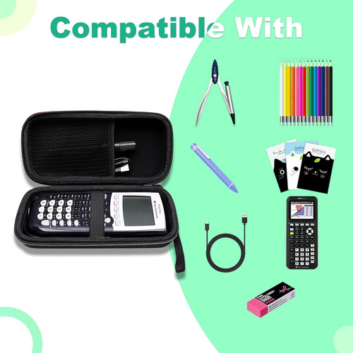 Funda Rígida Negra Texas Instruments Ti-84 Plus Ce/ti-...