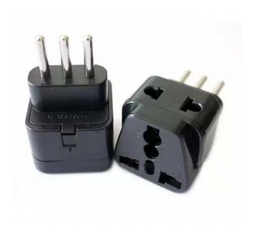 Adaptador Enchufe Americano Sobre 1 Conector / Crisol Tecno