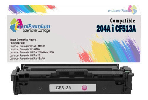 Toner Genérico 204a | Laserjet Mfp Pro M180nw M180n M181