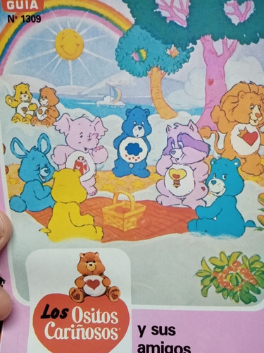 Láminas Centrales Diferentes De La Revista Tv Guía Año 1988. (Usado)