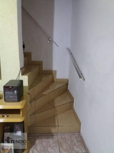 Imagem 7 de 20 de Imob01 - Sobrado 141 M² - Venda - 3 Dormitórios - Jardim - Santo André/sp - So0581
