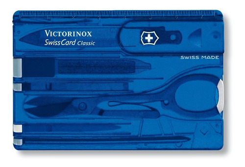 Swisscard Classic Victorinox, Azul Translucido 0.7122.t2